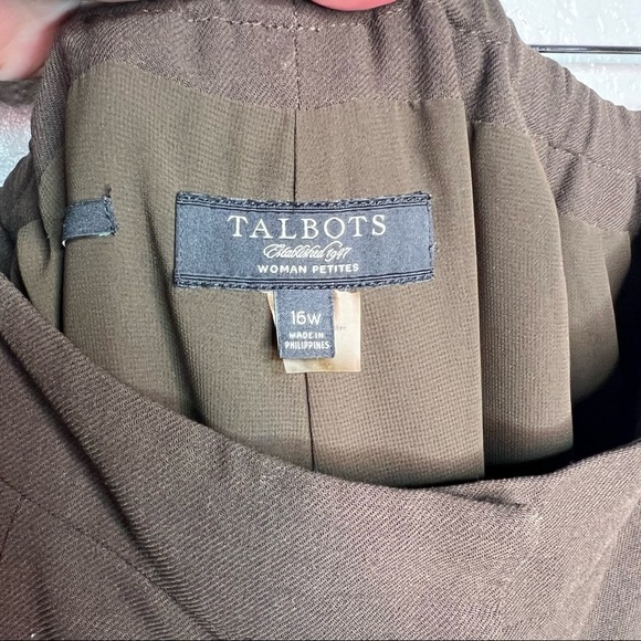 Talbots Brown Pants - Picture 8 of 8